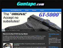 Tablet Screenshot of guntape.com